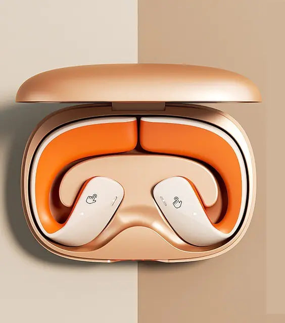 True Wireless Stereo (TWS) Bone Conduction Bluetooth Headphones – Open Ear with Noise Reduction, Sport and Water Resistant