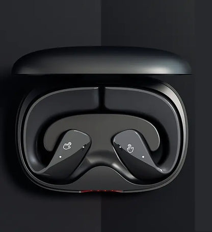 True Wireless Stereo (TWS) Bone Conduction Bluetooth Headphones – Open Ear with Noise Reduction, Sport and Water Resistant