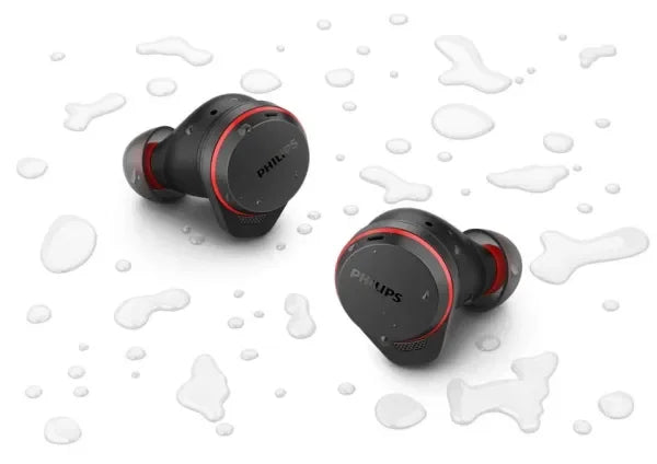 PHILIPS GO A7507 Wireless Sports Headphones with Noise Canceling Pro (ANC) Bluetooth Multipoint and Bone Conduction Microphones for Crystal-Clear Calls Black